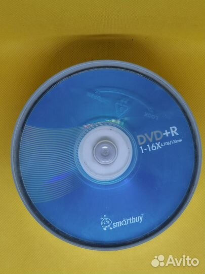 Диск DVD+R, Smartbuy 25 шт