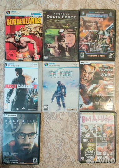Диски игры на пк