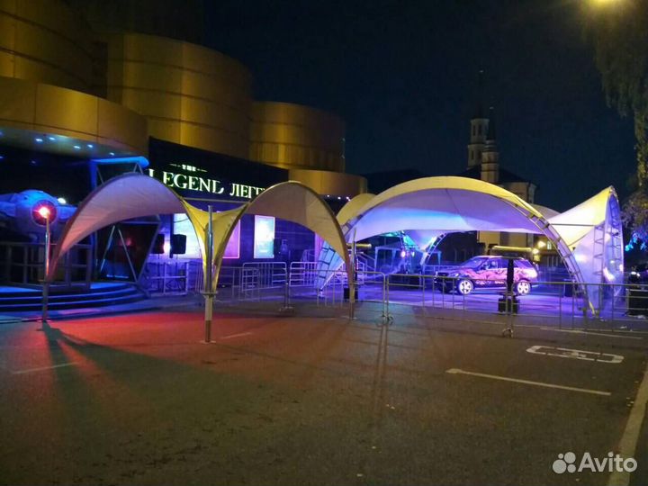Аренда арочных шатров
