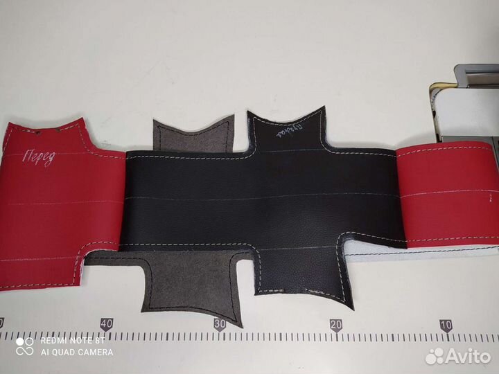 Кожаная оплётка на руль Тойота