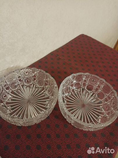 Хрустальная посуда СССР