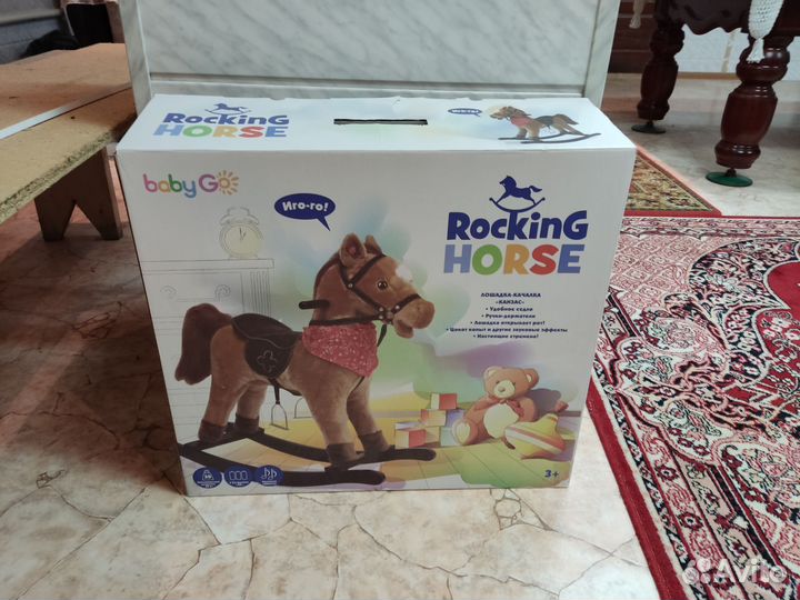 Детская качалка лошадь