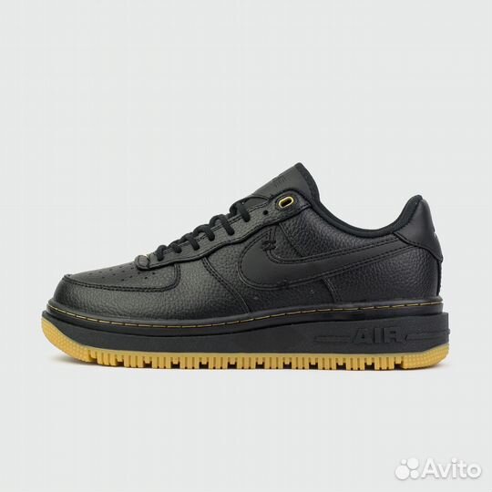 Кроссовки Nike Air Force 1 Low Luxe Black / Gum