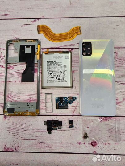 Samsung galaxy A51 A515F разборка