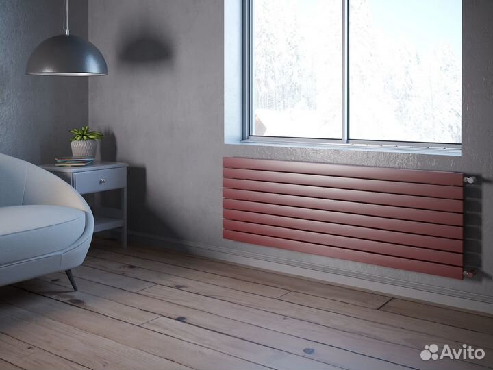 Радиатор стальной трубчатый P60 1500 H -7 секц