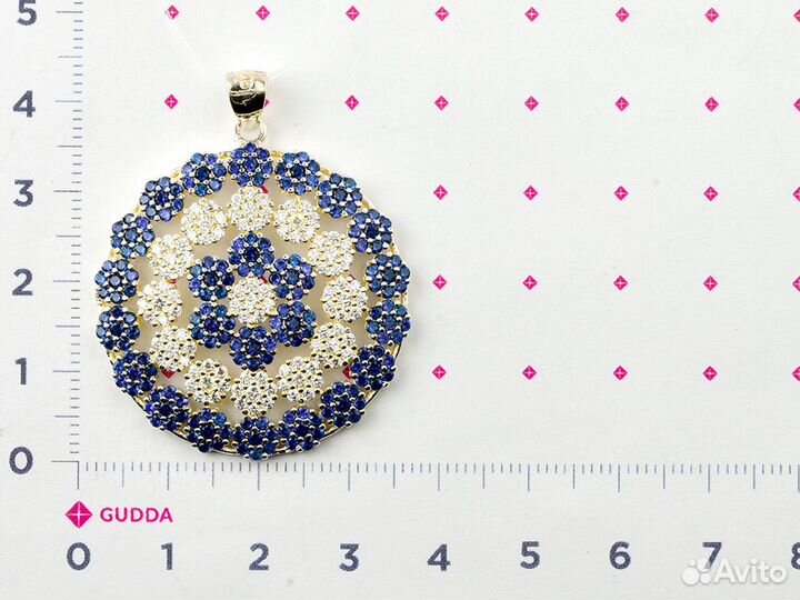 Подвес серебряный