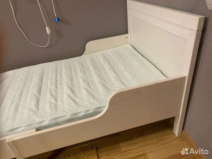 Детская кровать IKEA раздвижная сундвик