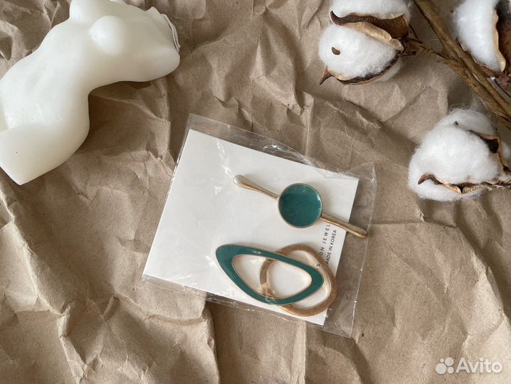 Новые крупные ассиметричные серьги в стиле zara