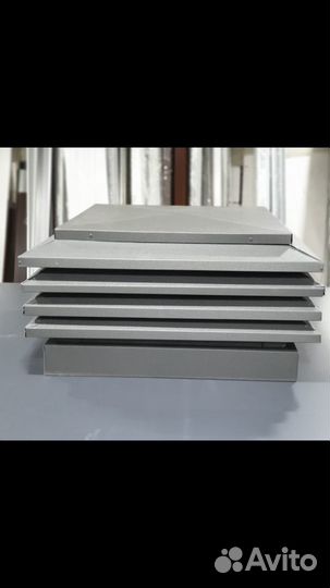 Колпаки на столбы забора#85