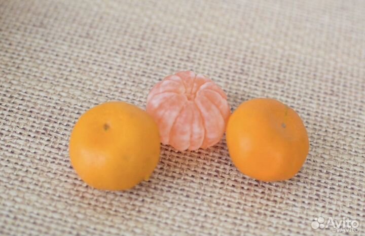 Мыло мандаринки ручной работы