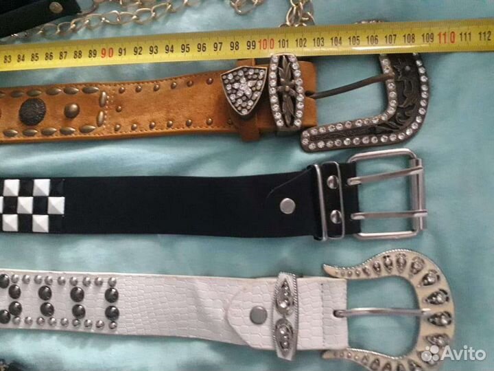 Ремни натуральная замша