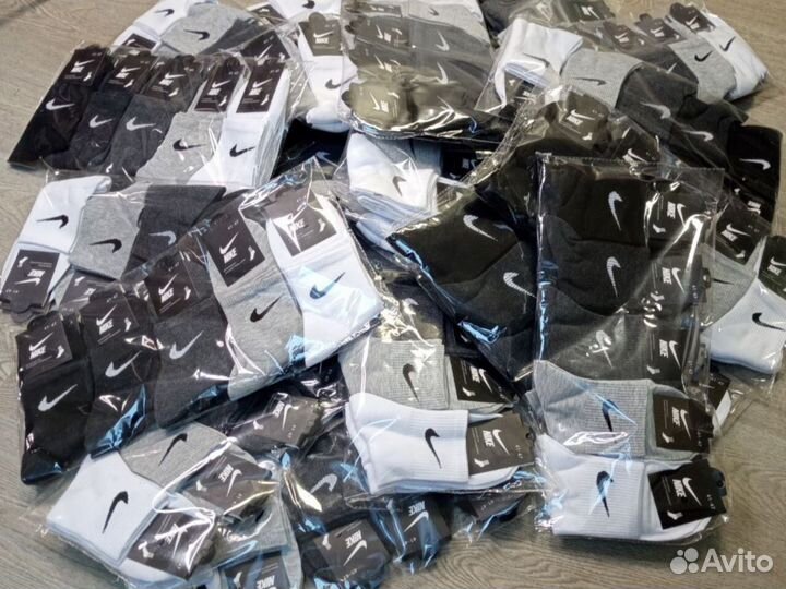 Высокие носки nike adidas