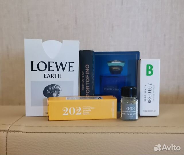 Molinard, Amouge, RicHard,Bon Parfumeur,Beso Beach