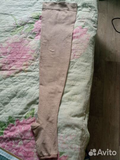 Чулок компрессионный до бедра с открытым мыском