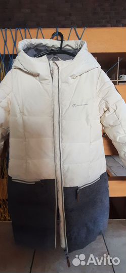 Пальто пуховик outventure для девочки 122 128