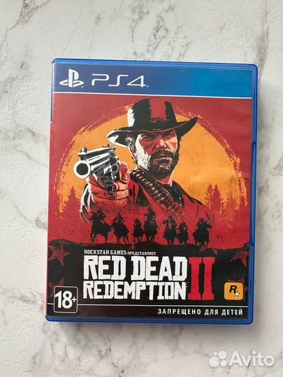 Red dead redemption 2 ps4 диск