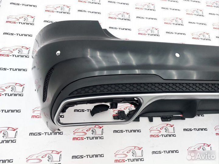 Бампер + диффузор стиль E63 рест E-class W212