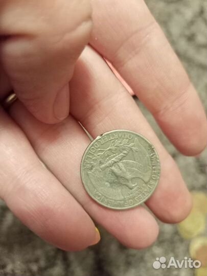 Монеты liberty quarter dollar