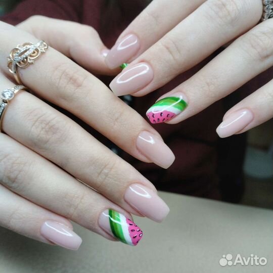 Гель-лак/Маникюр/Педикюр/Наращивание ногтей