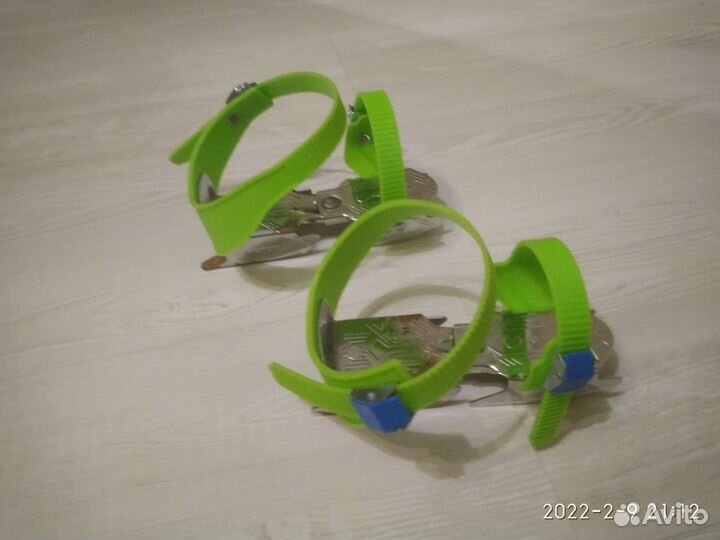 Коньки детские раздвижные двухполозные