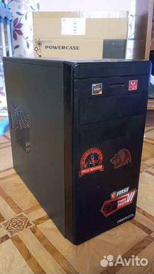 Корпус для пк Micro atx с блоком питания