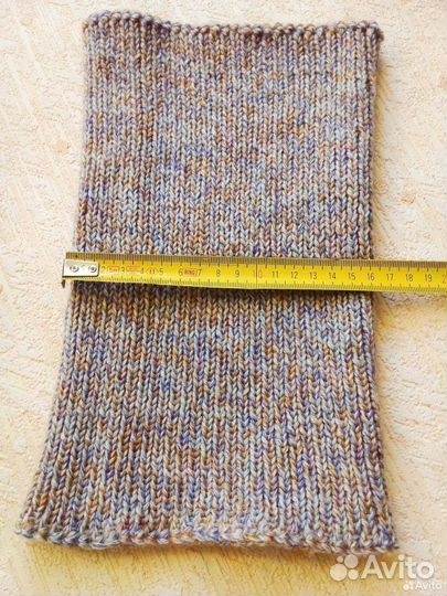 Шарф снуд вязаный