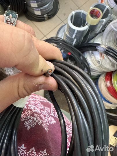 Пугв 1х4 черный (5метров)