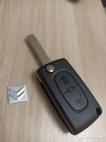 Ключ зажигания Peugeot Citroen Пежо Ситроен