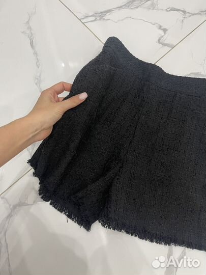 Твидовые шорты