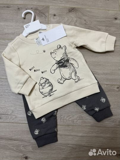 Костюм теплый h&m 68р новое