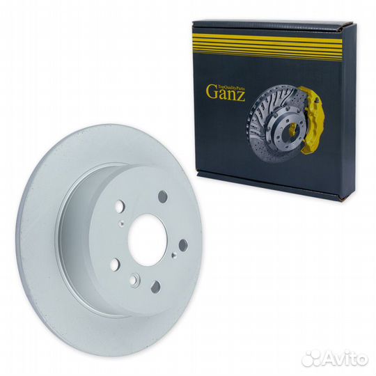 Диск тормозной задний с покрытием toyota Camry