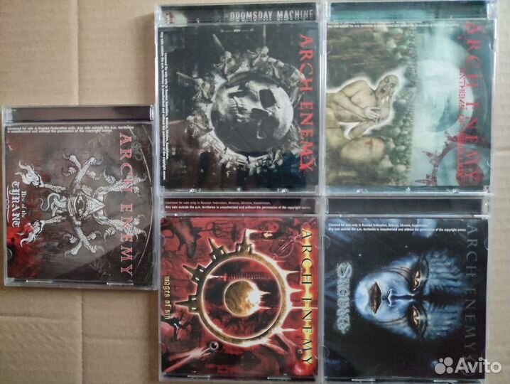 CD диски аудио Metal