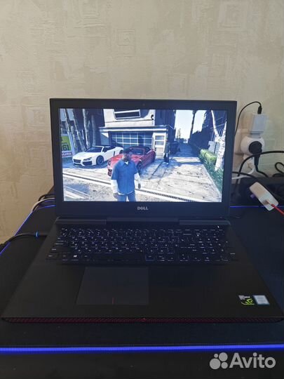 Мощнейший игровой ноутбук Dell GTA V ultra Графика
