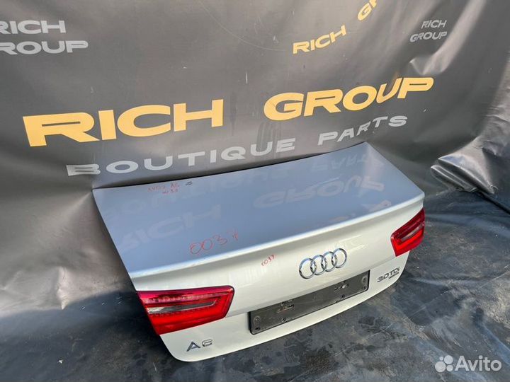 Крышка багажника задняя Audi A6 C7 cduc 2012