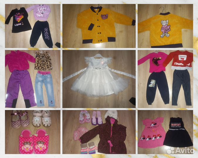 Пакет одежды для девочки 92-98