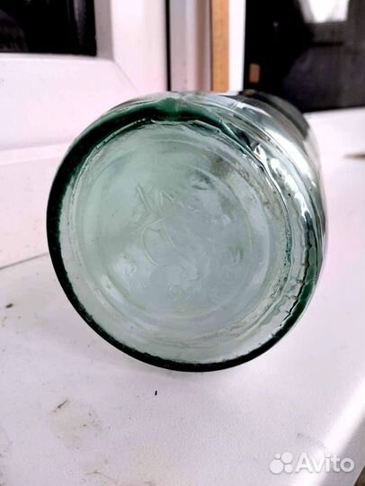 Бутылка молочная 1литр СССР с крышкой