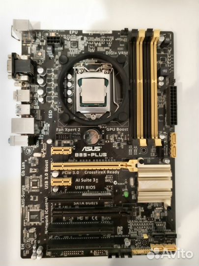 Процессор i3 4130, Материнская плата и Видеокарта