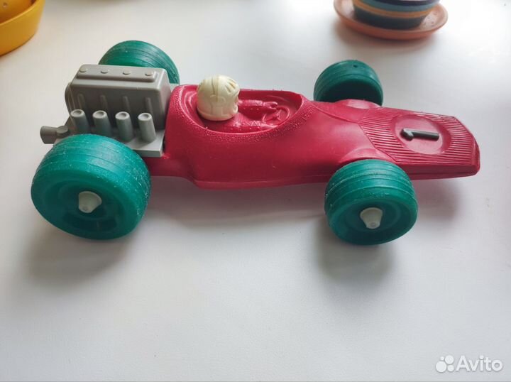 Игрушки СССР Автогонщик