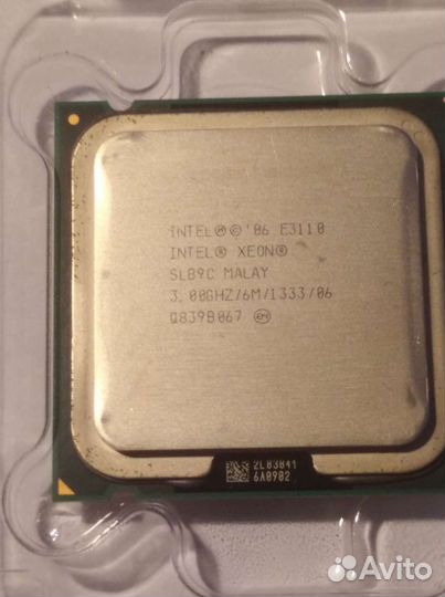 Процессоры s775 - Е6300, Е8300,Е8500, Xeon e3110
