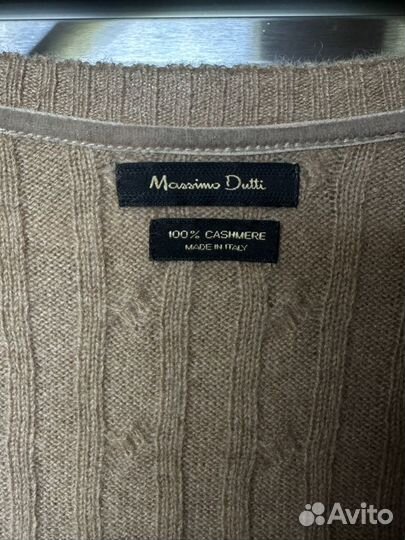 Свитер massimo dutti кашемир 100%