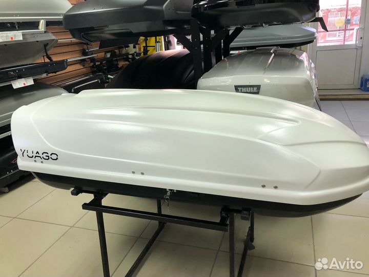 Автобокс багажник на крышу Suzuki Swift