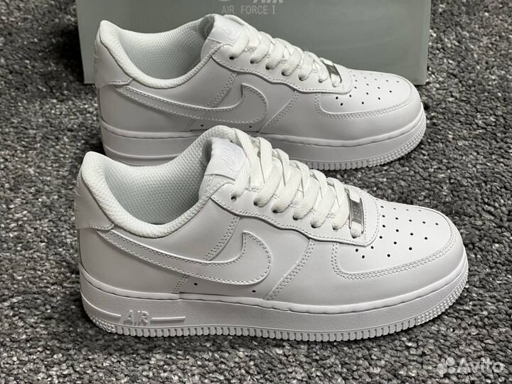 Кроссовки nike air force 1 White