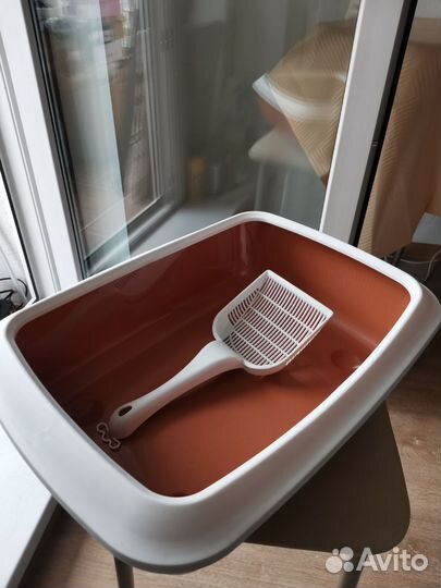 Лоток для кошек + совок