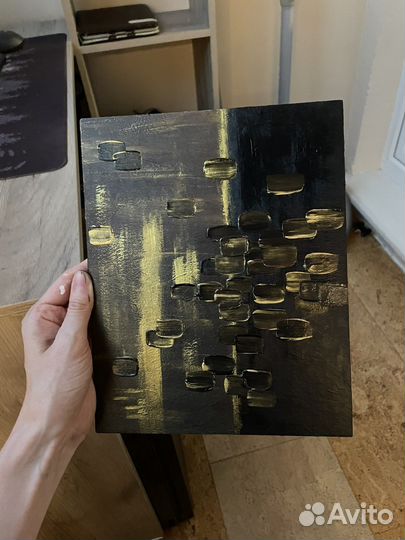 Картина акрилом на холсте 