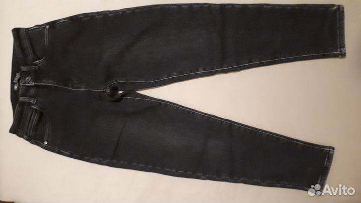Джинсы на флисе на мальчика 152-158 см