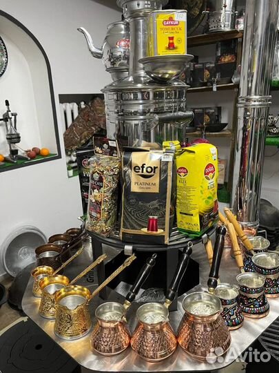 Самовары из Турции на углях оптом