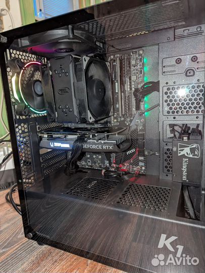 Игровой пк rtx4060/r5 5600g/ssd512gb/16gb