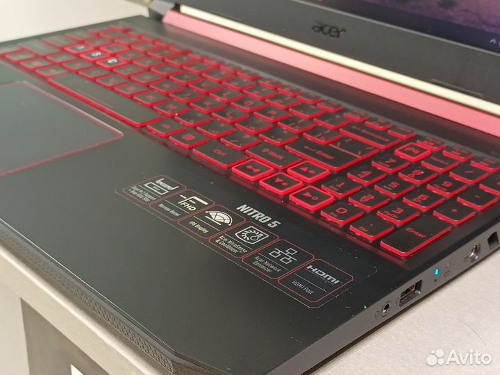 Игровой Acer Nitro i7 /16GB + SSD 512GB / GTX 1650