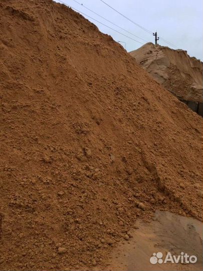 Песок карьерный доставка