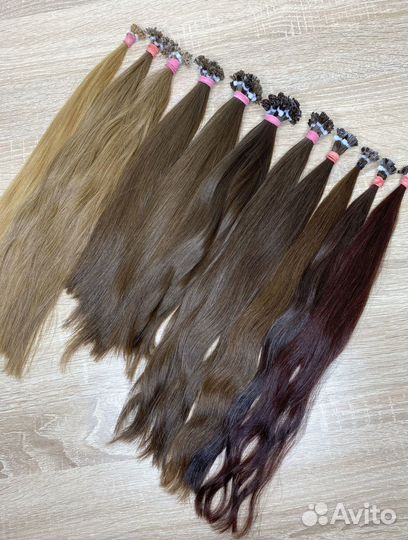 Славянские волосы mini пряди, 35см, блонд